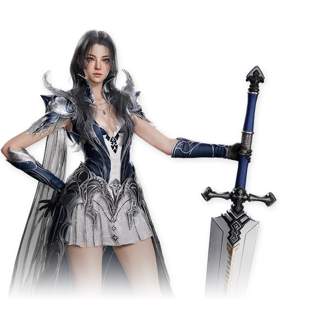 Gladiator class portrait in AION 2