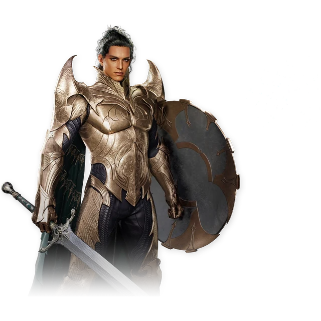 Templar class portrait in AION 2